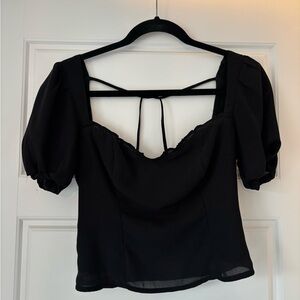 Abercrombie Puff Sleeve Blouse